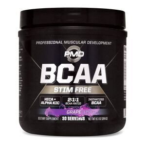 PMD BCAA Stim-Free Grape – 30 Servings